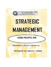 (PDF) STRATEGIC MANAGEMENT CEBU PACIFIC .